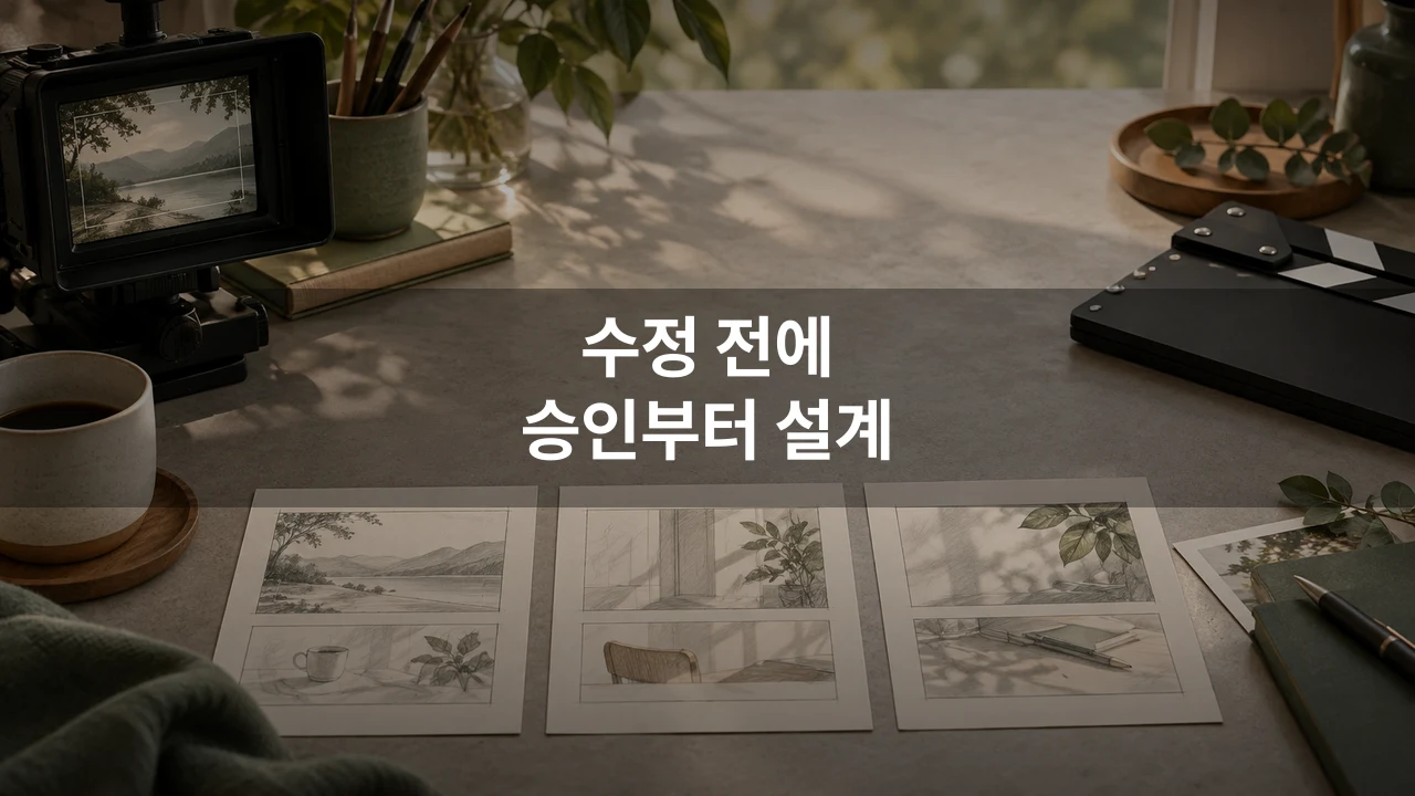 영상 외주 기획안부터 가편까지, 마케터가 놓치지 말아야 할 세 번의 승인과 피드백 기준