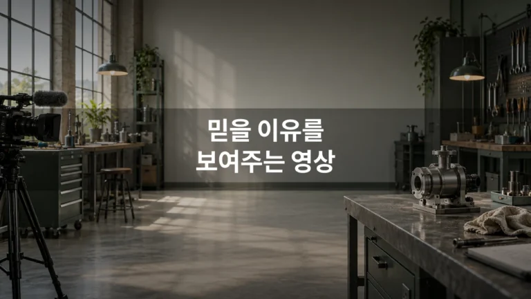 기업 다큐멘터리가 광고보다 깊은 신뢰를 만드는 조건과 브랜드 콘텐츠 자산화 전략
