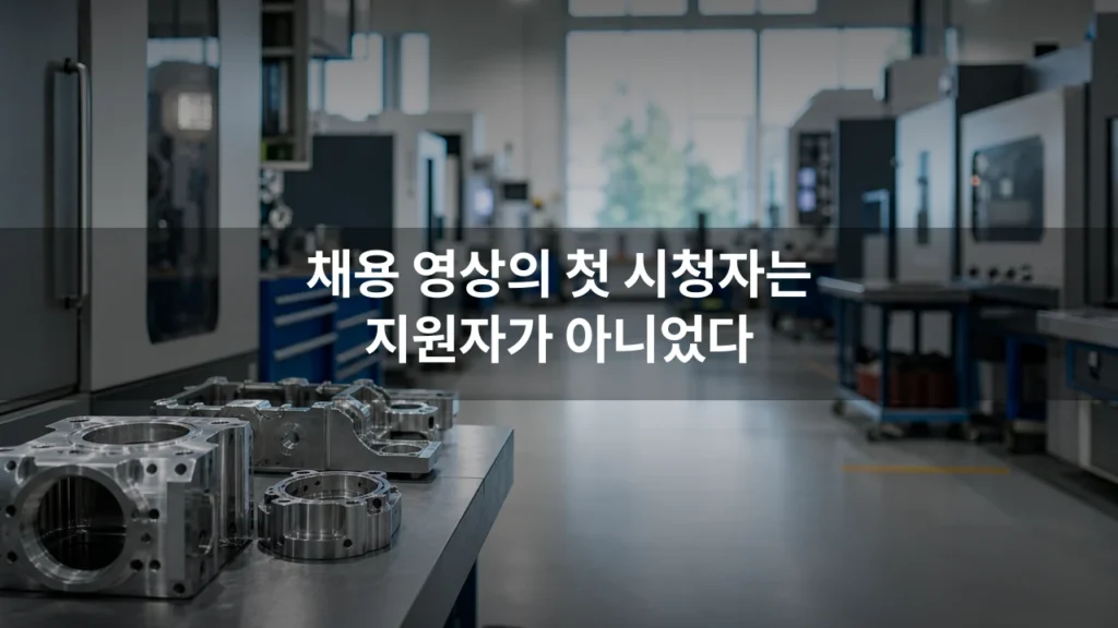 채용 브랜딩 영상의 첫 시청자는 지원자가 아니었다, 가상 사례로 본 세 청중